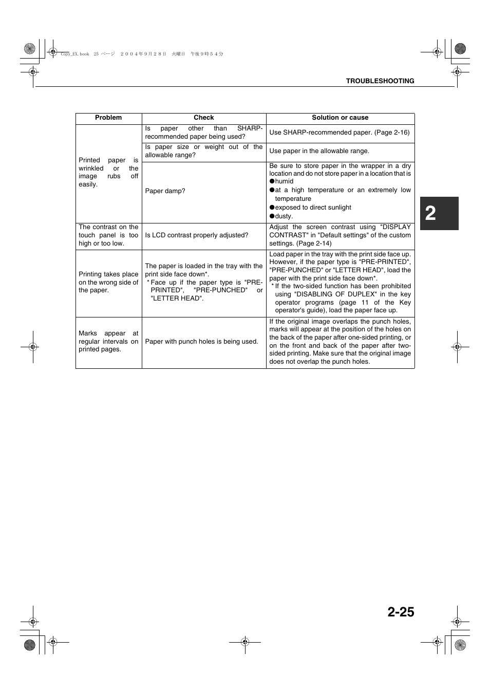 Sharp AR-M451N User Manual | Page 53 / 188