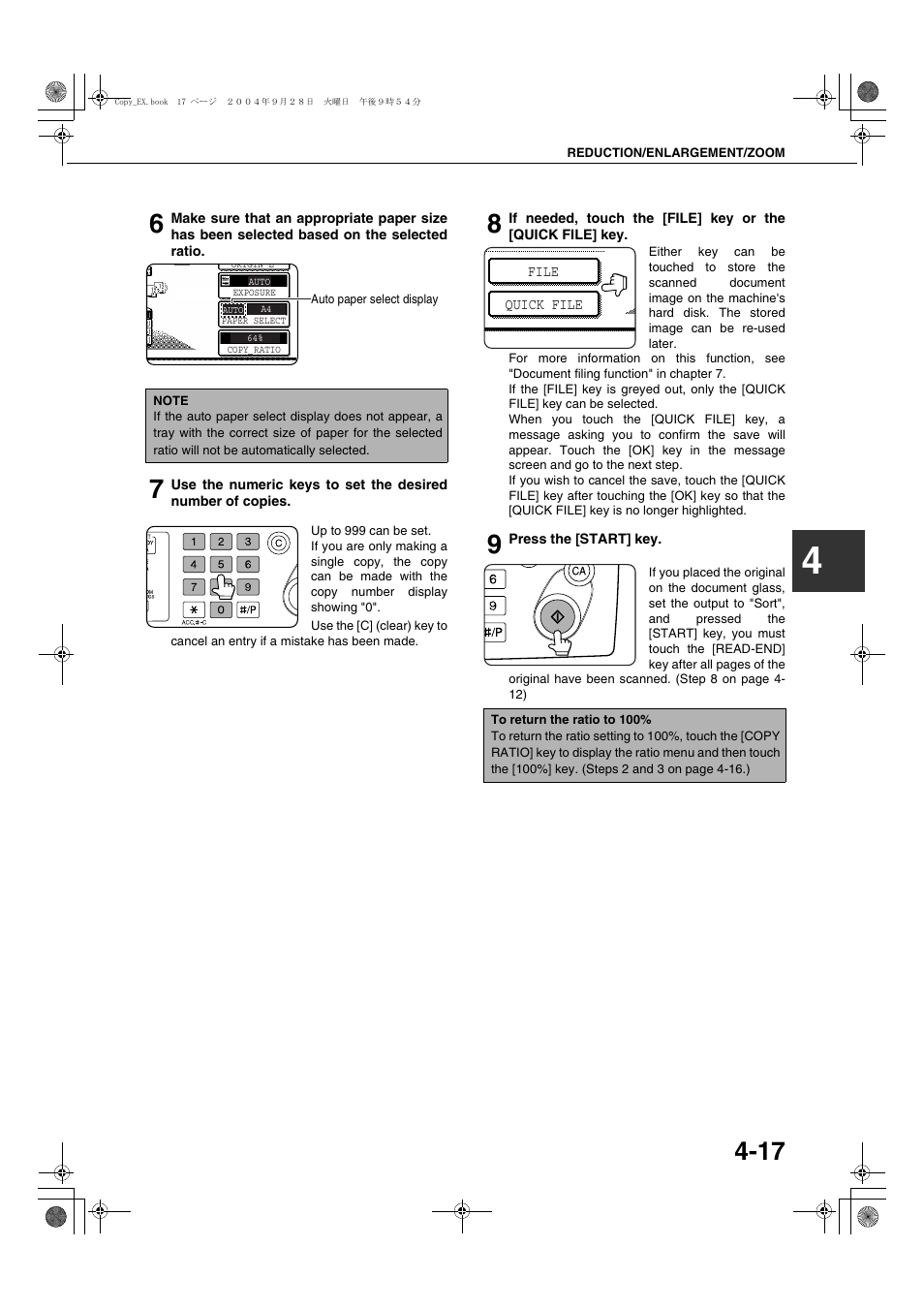 Sharp AR-M451N User Manual | Page 97 / 188