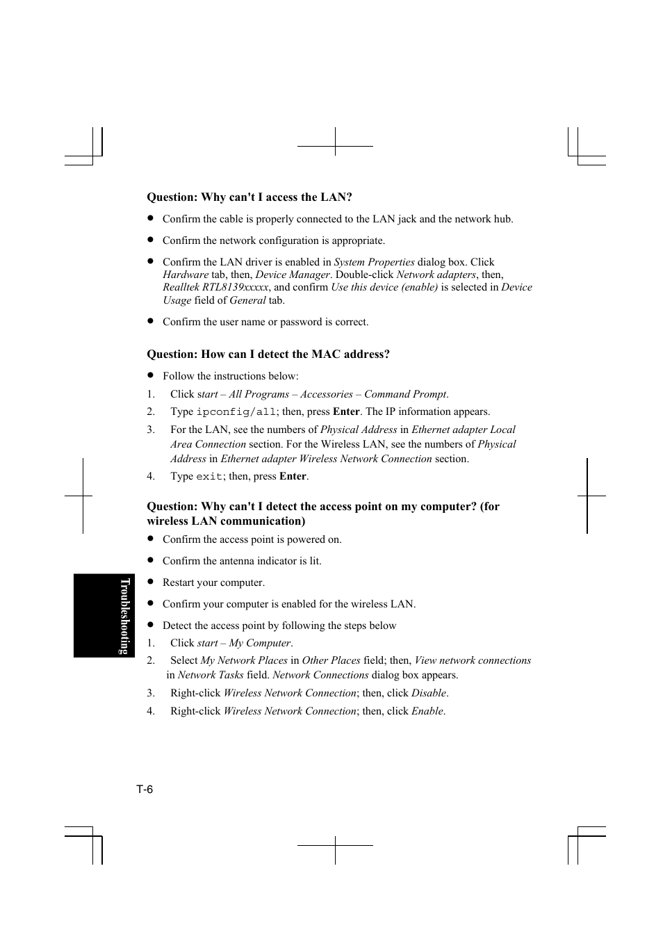 Sharp PC-MM1 User Manual | Page 112 / 123