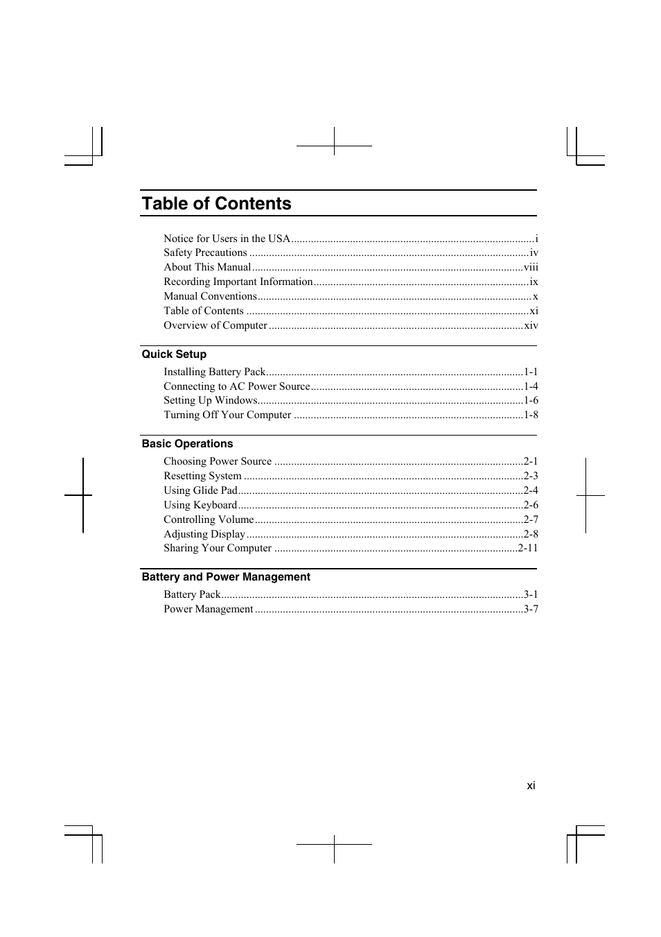 Sharp PC-MM1 User Manual | Page 13 / 123