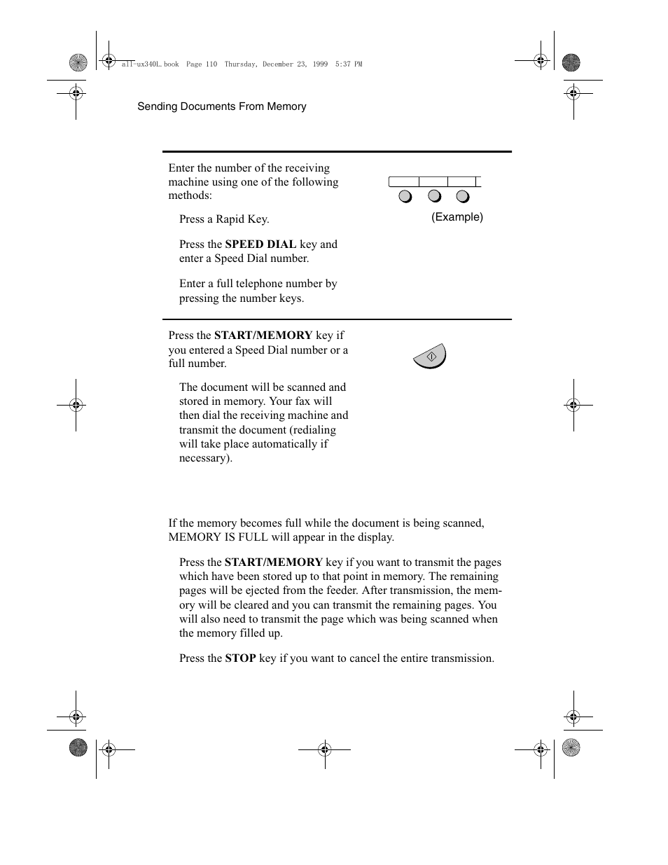 Sharp UX-340L User Manual | Page 112 / 155