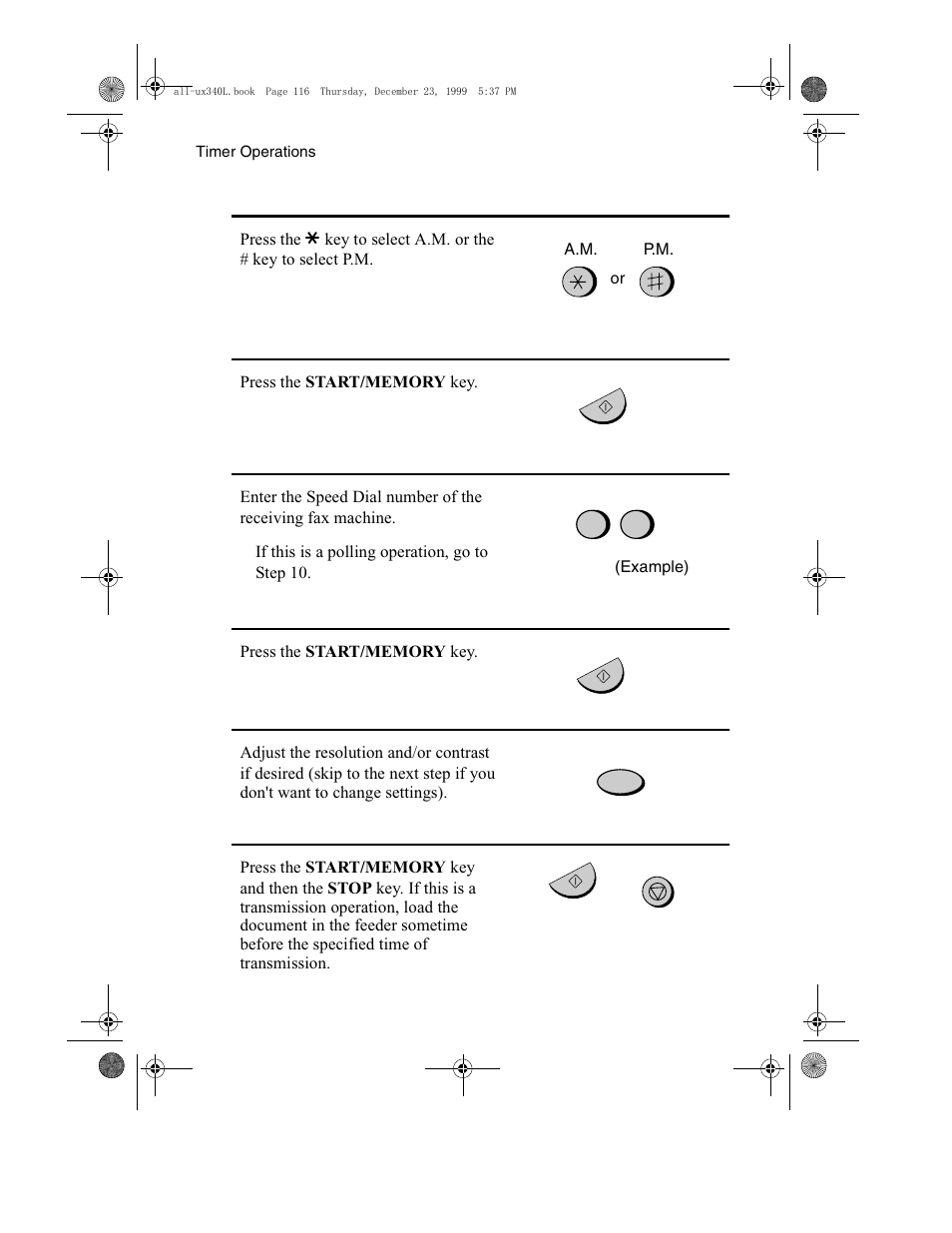 Sharp UX-340L User Manual | Page 118 / 155