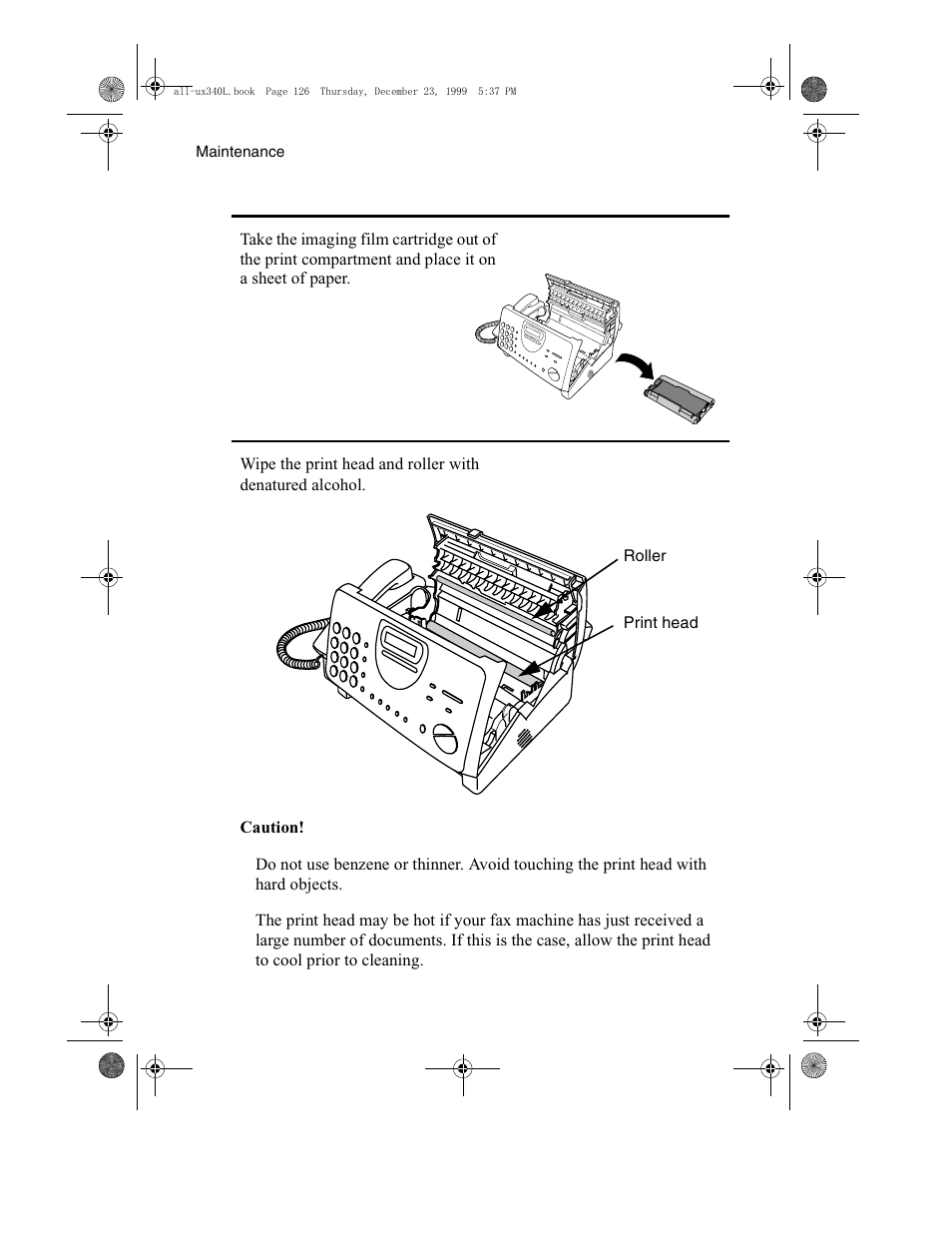 Sharp UX-340L User Manual | Page 128 / 155