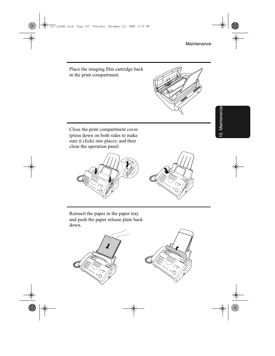 Sharp UX-340L User Manual | Page 129 / 155