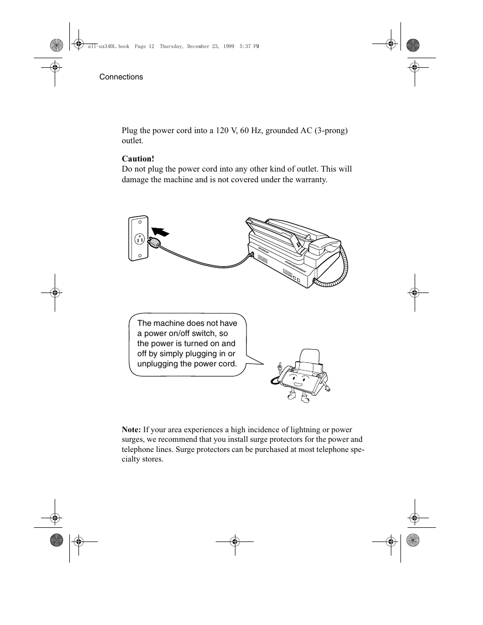 Sharp UX-340L User Manual | Page 14 / 155