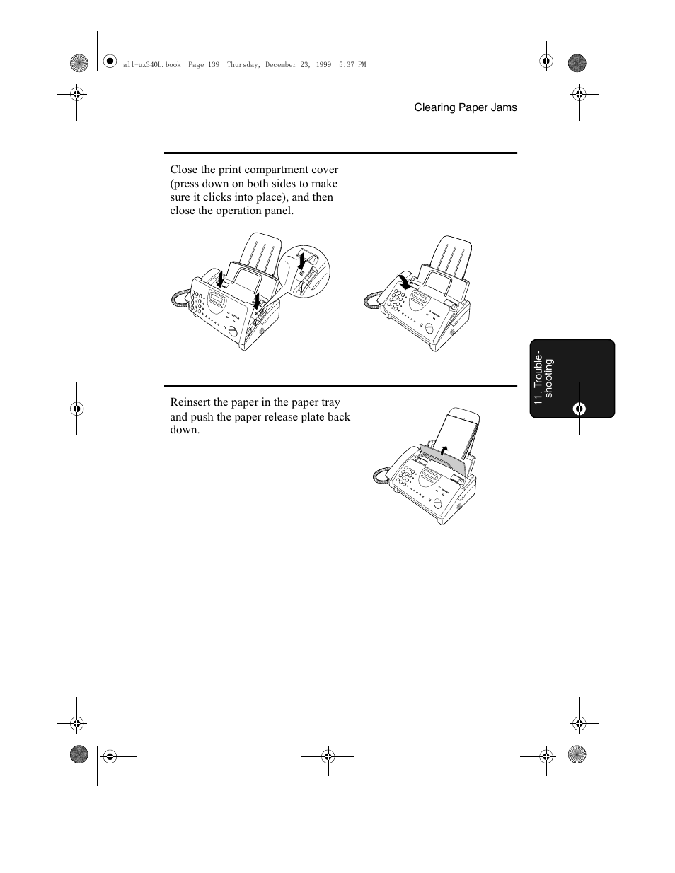 Sharp UX-340L User Manual | Page 141 / 155