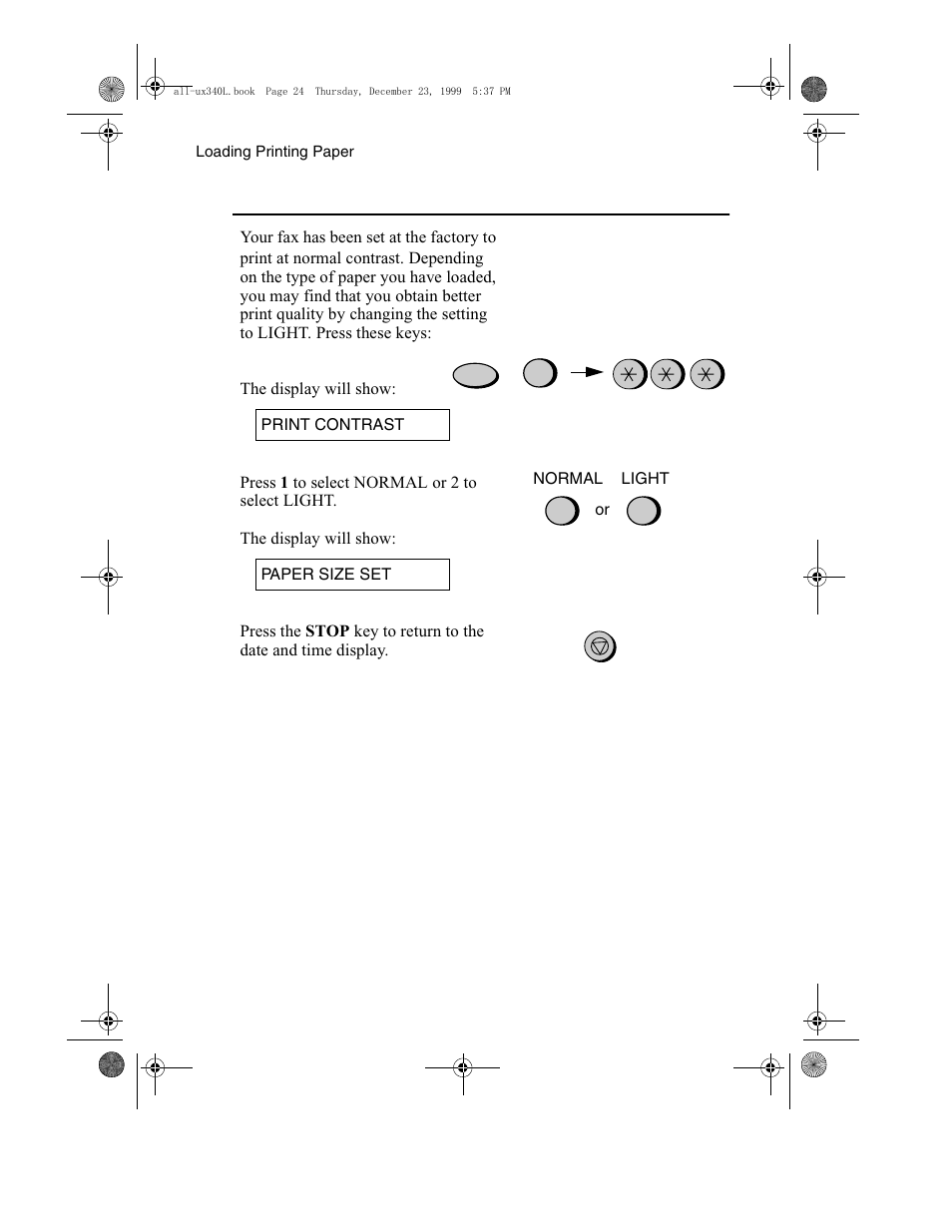 Sharp UX-340L User Manual | Page 26 / 155