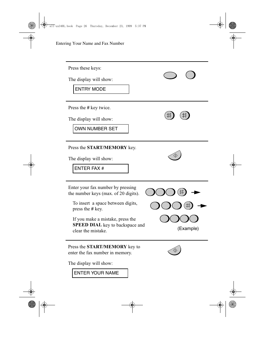 Sharp UX-340L User Manual | Page 28 / 155