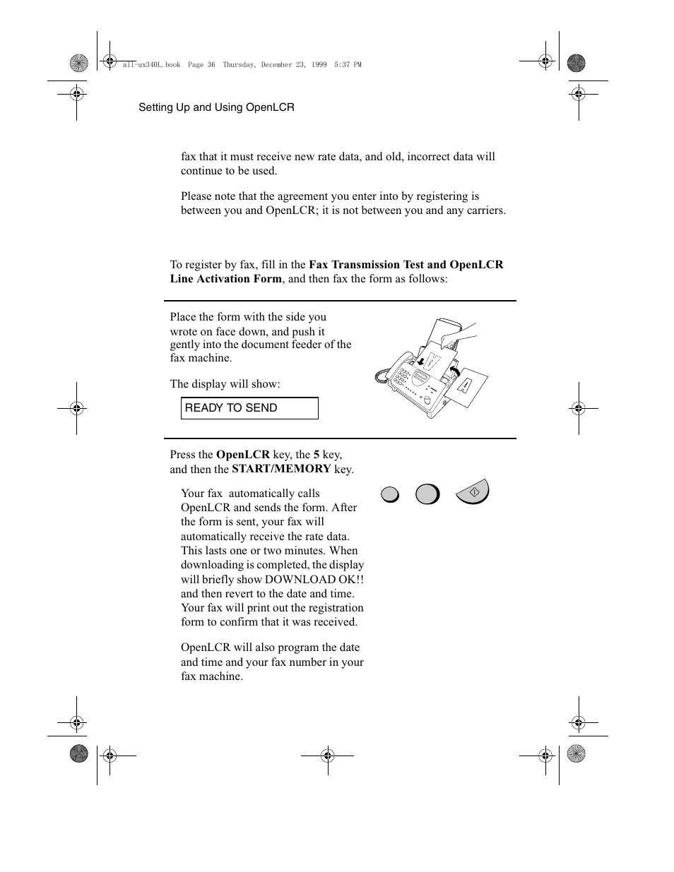 Sharp UX-340L User Manual | Page 38 / 155