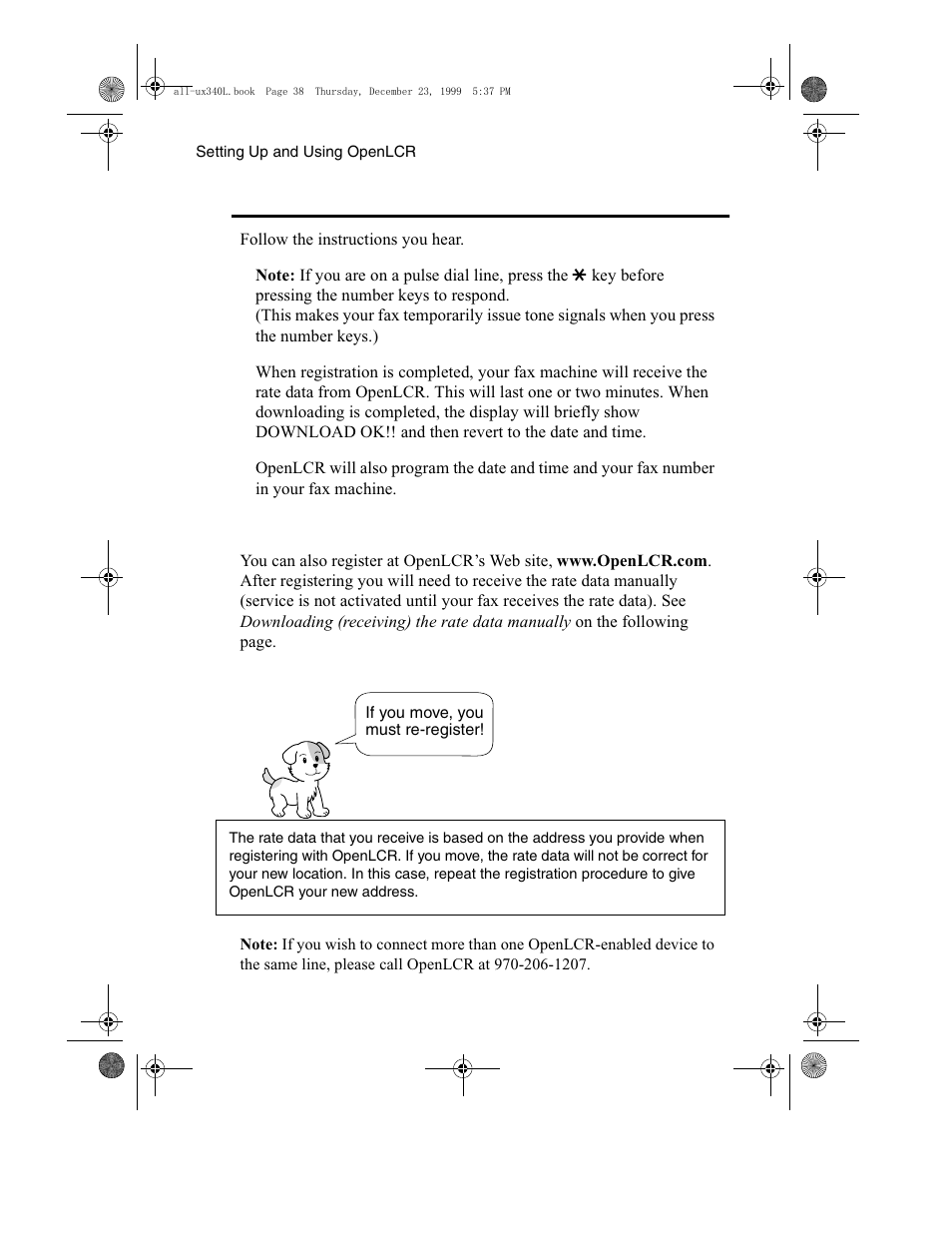 Sharp UX-340L User Manual | Page 40 / 155