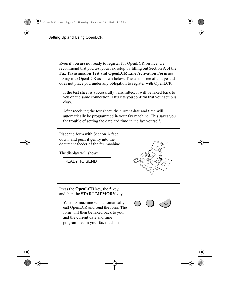 Sharp UX-340L User Manual | Page 42 / 155