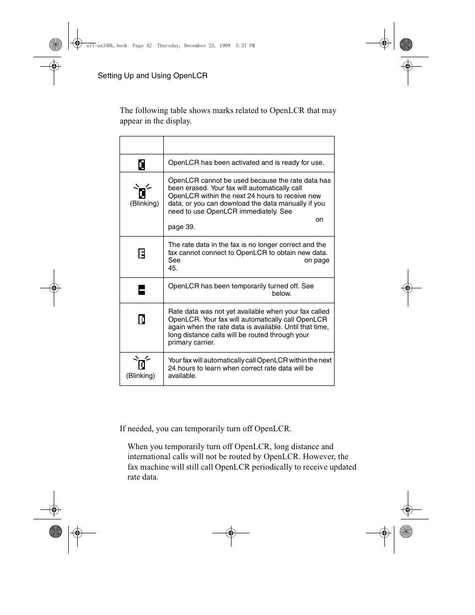 Sharp UX-340L User Manual | Page 44 / 155