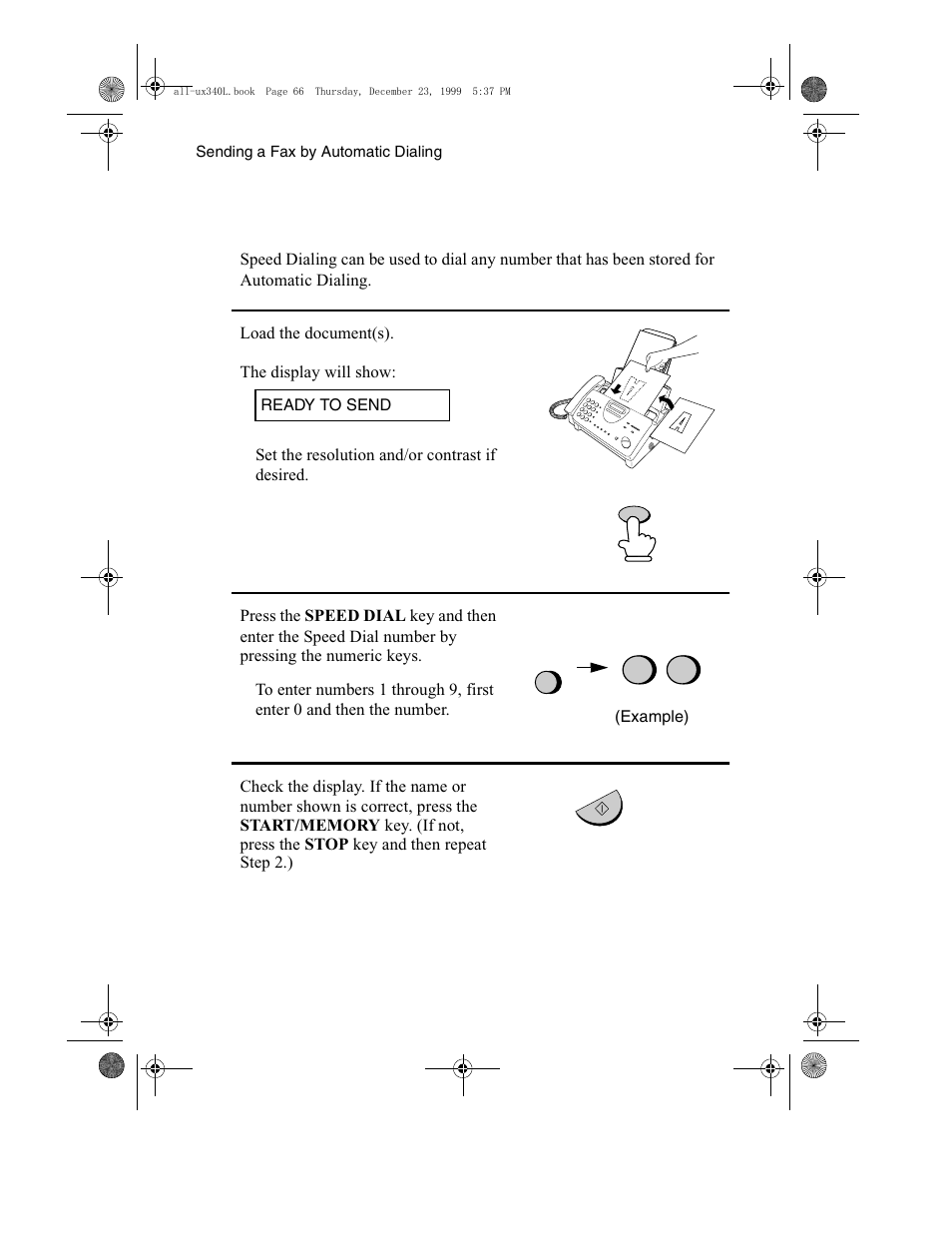 Sharp UX-340L User Manual | Page 68 / 155