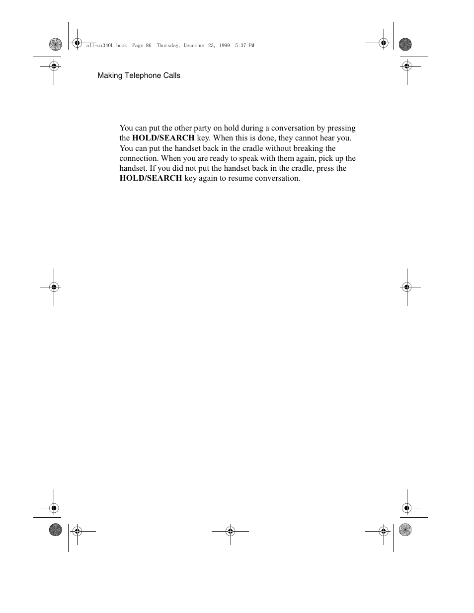 Sharp UX-340L User Manual | Page 88 / 155