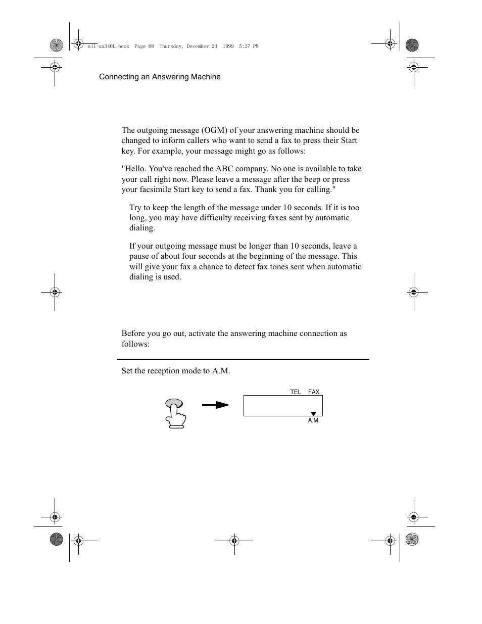 Sharp UX-340L User Manual | Page 90 / 155