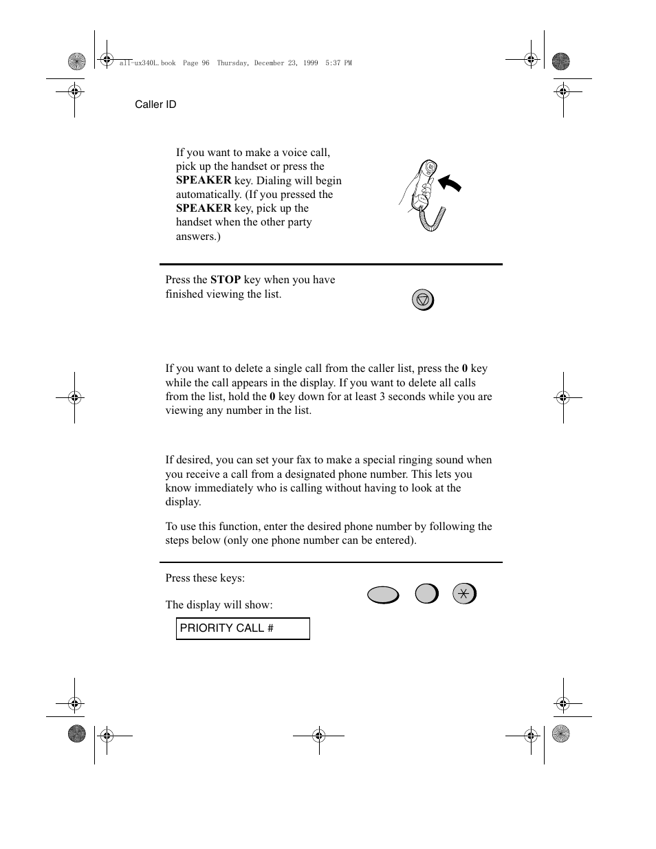 Sharp UX-340L User Manual | Page 98 / 155