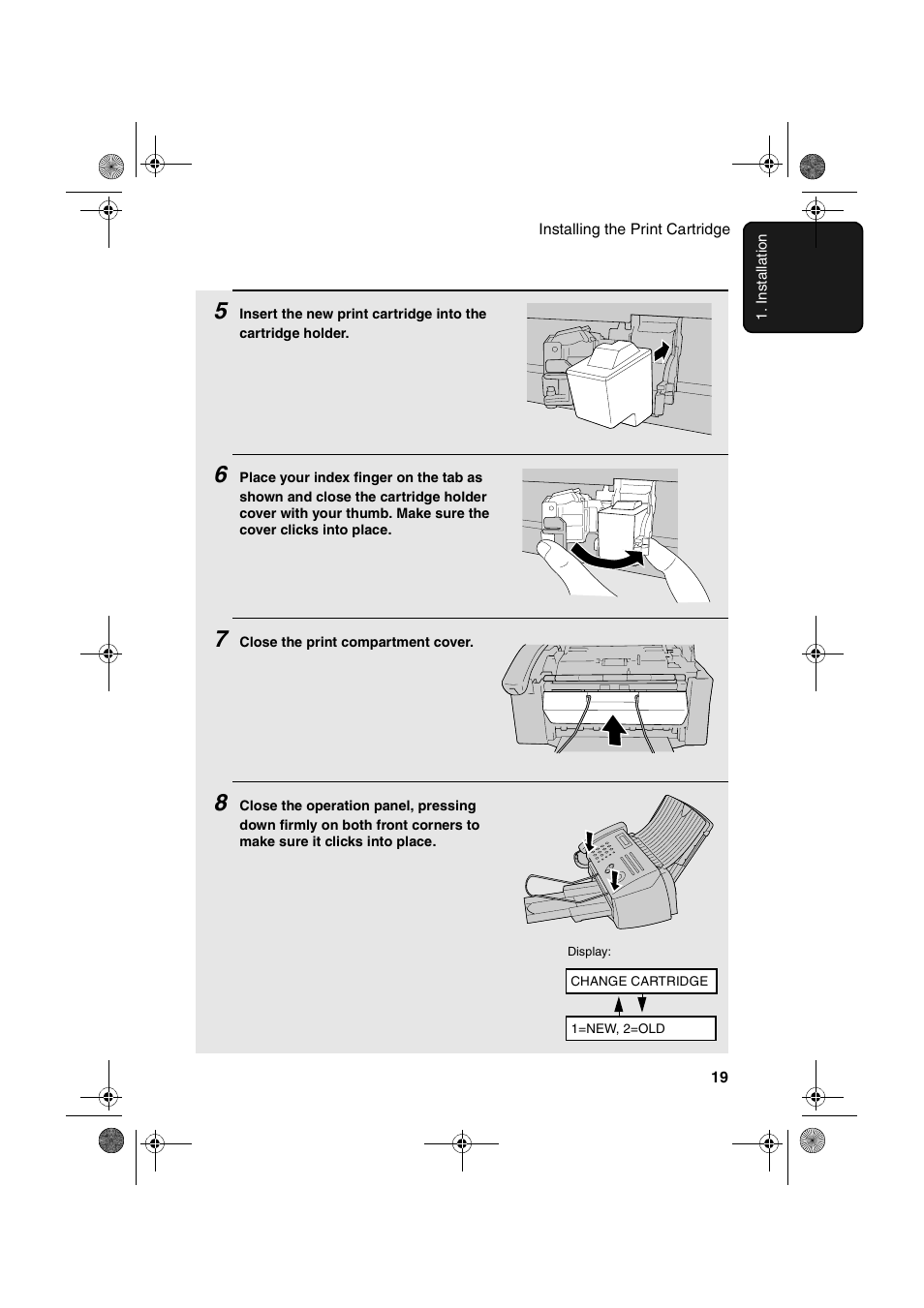 Sharp FO-B1600 User Manual | Page 21 / 120