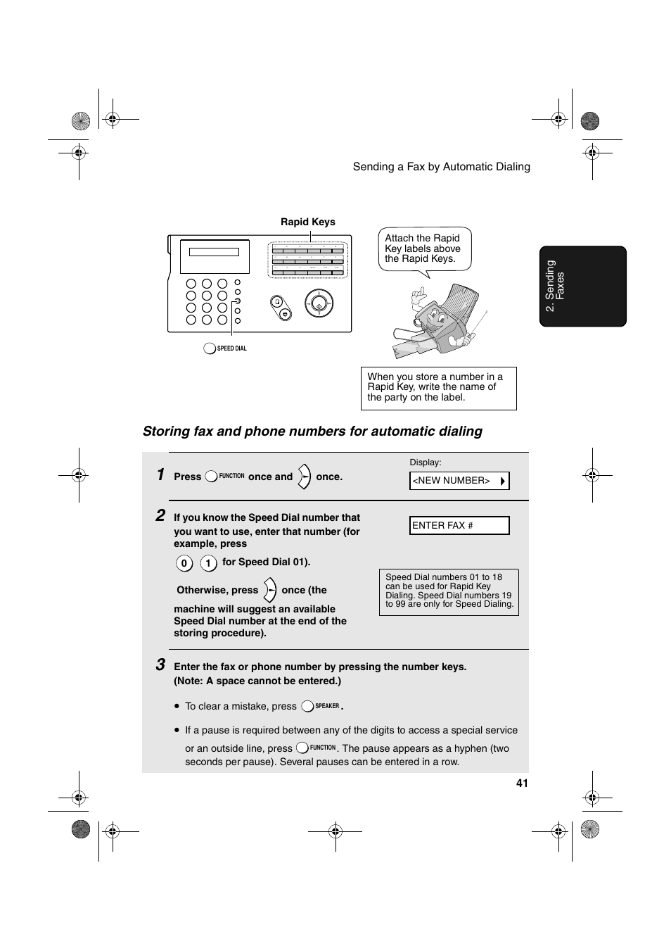 Sharp FO-B1600 User Manual | Page 43 / 120