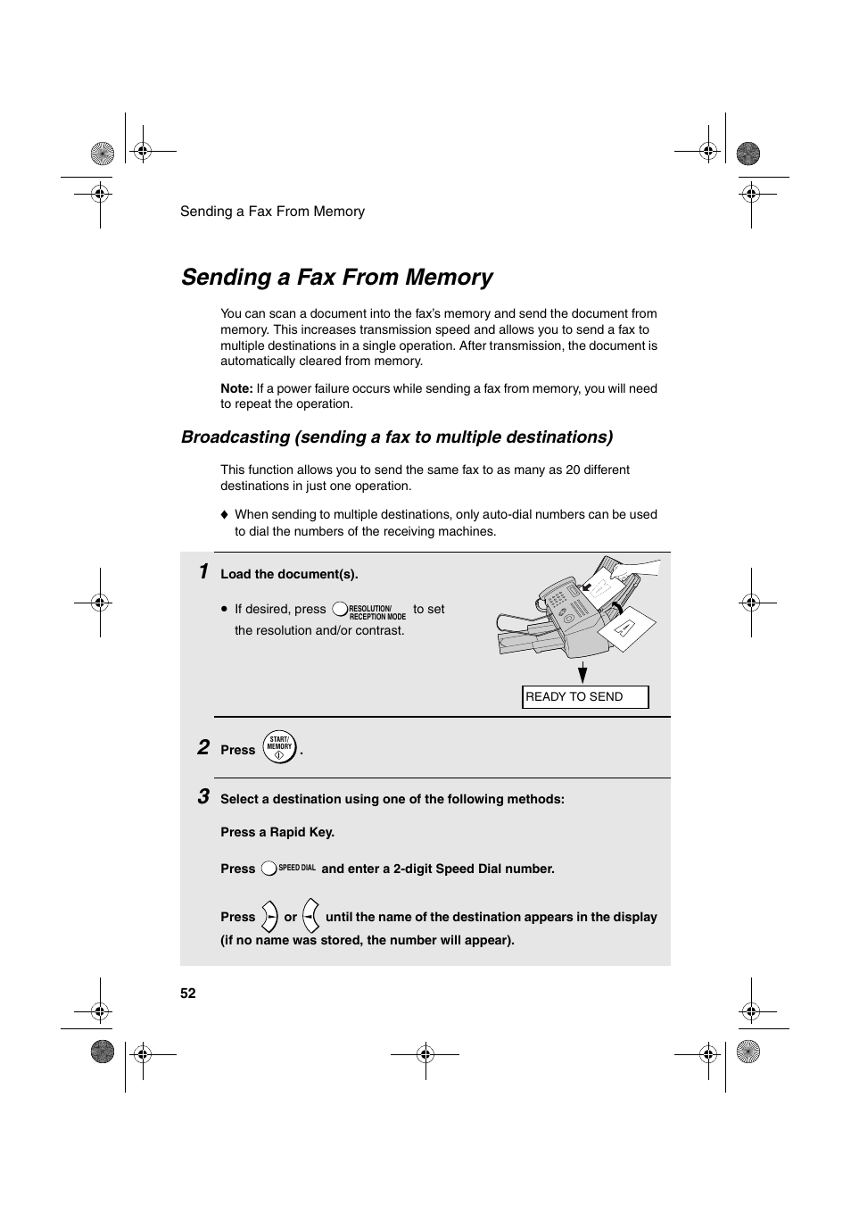 Sharp FO-B1600 User Manual | Page 54 / 120