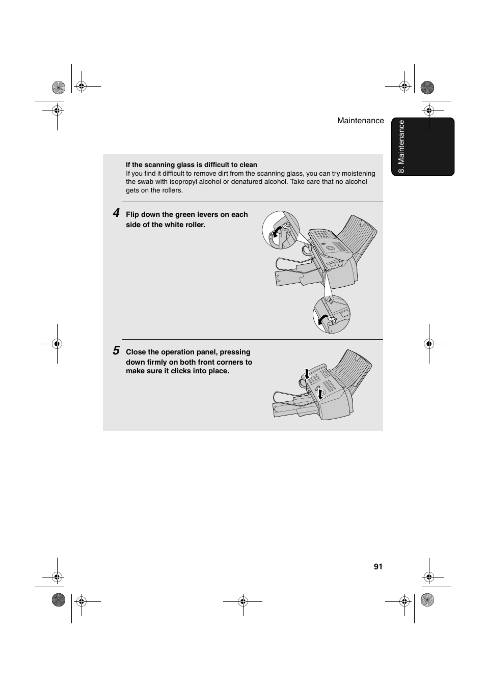 Sharp FO-B1600 User Manual | Page 93 / 120