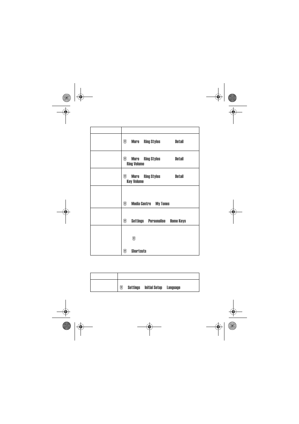 Personalising features menu features | Motorola Talkabout 720i User Manual | Page 69 / 85