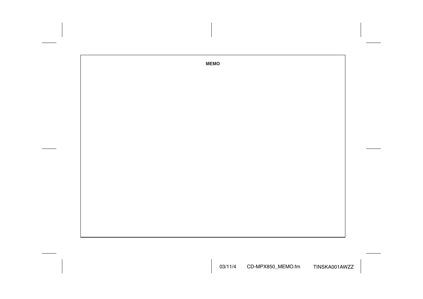 Sharp CD-MPX850 User Manual | Page 43 / 44