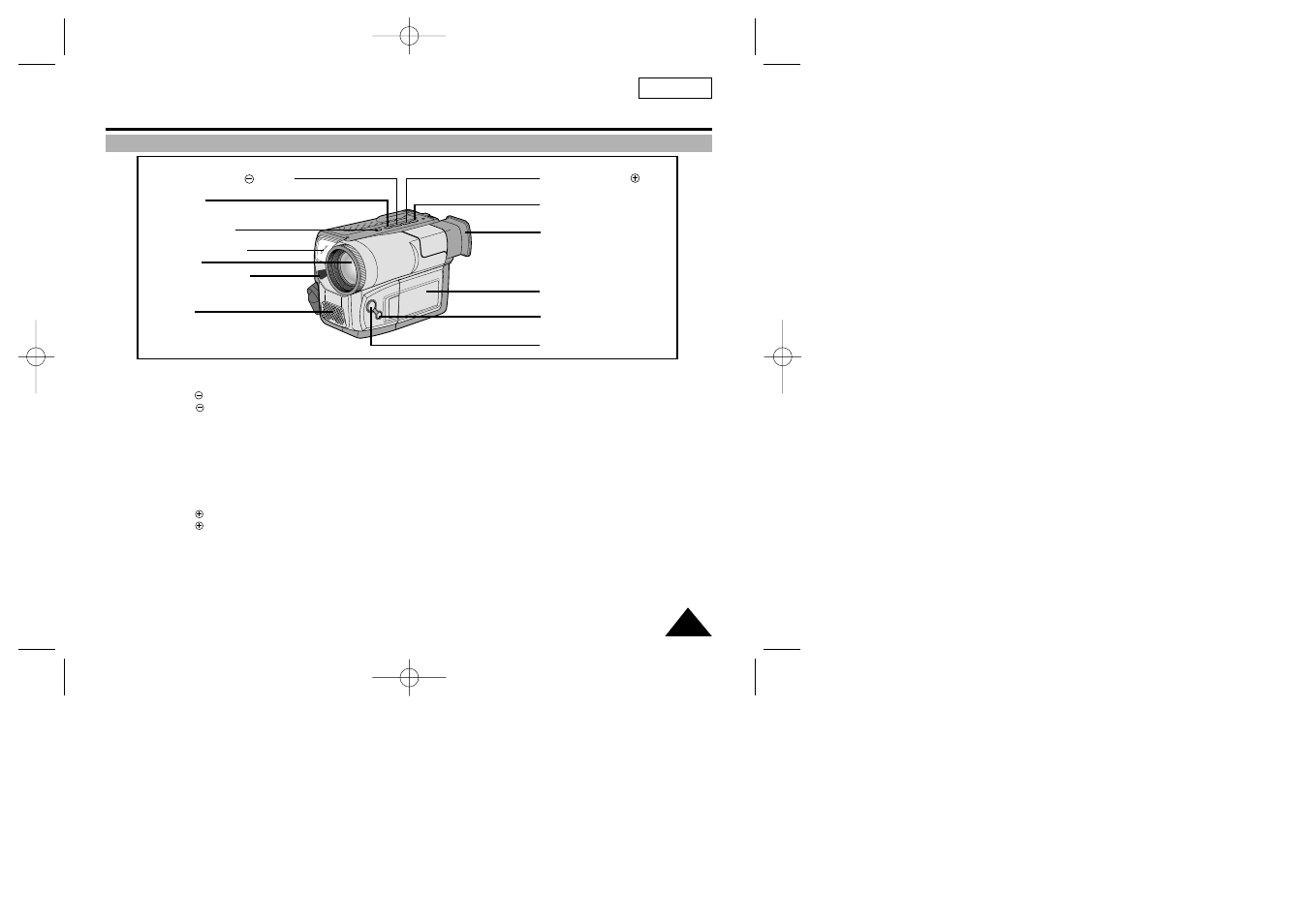 Getting to know your camcorder | Sharp SCL901 User Manual | Page 13 / 76