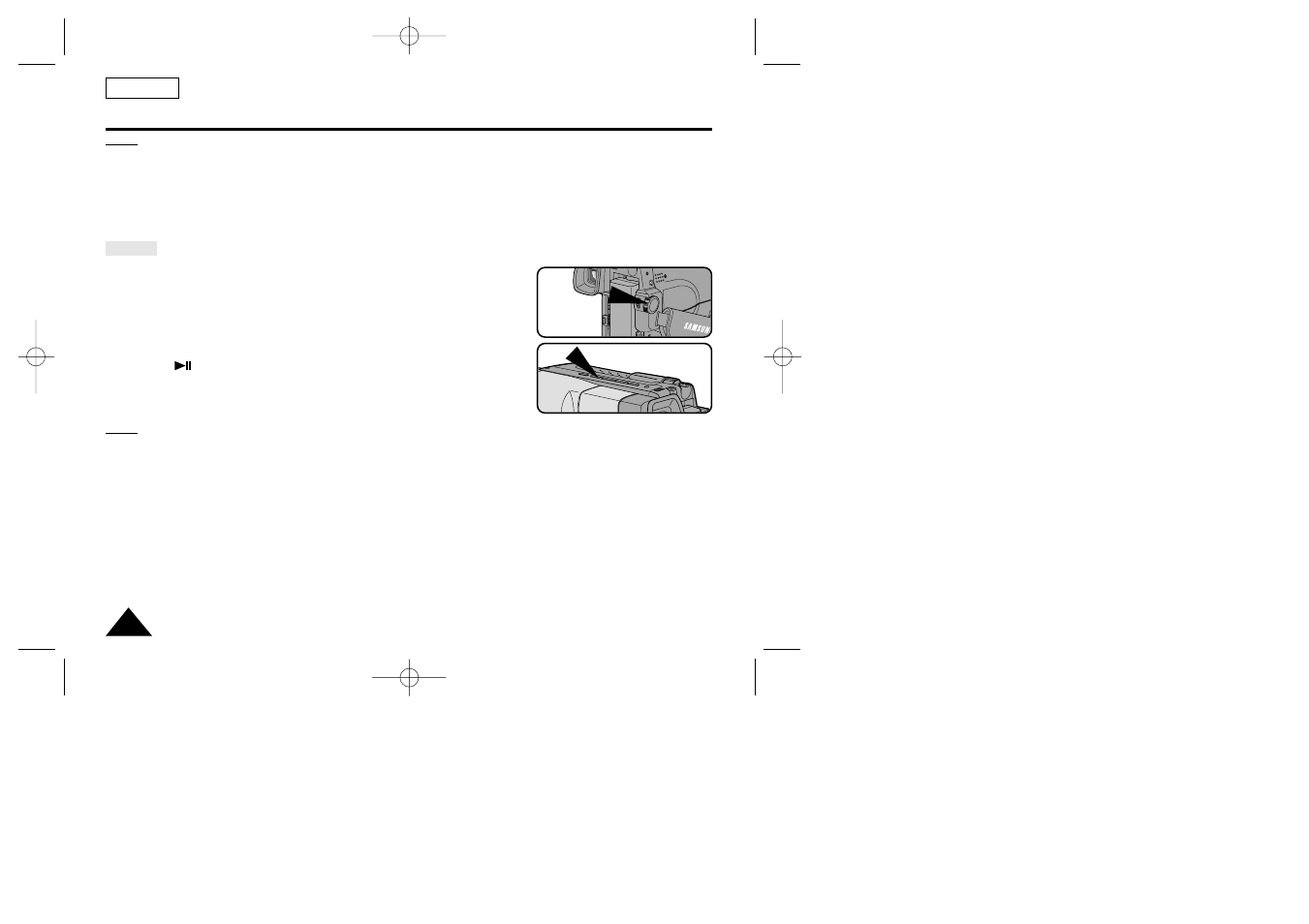 Playing back a tape | Sharp SCL901 User Manual | Page 58 / 76