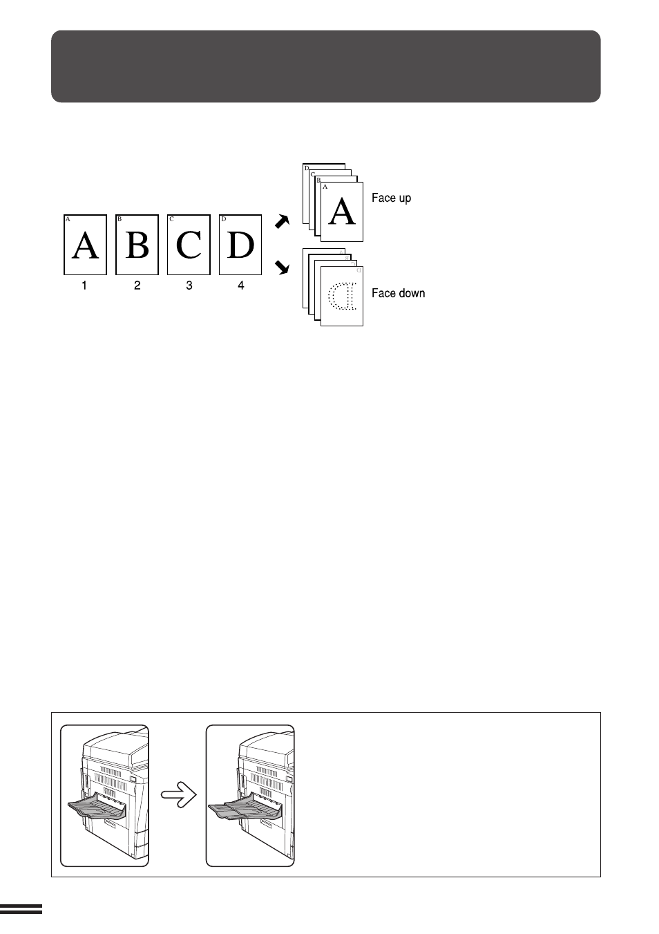 Face up/face down delivery | Sharp AR-507 User Manual | Page 14 / 176