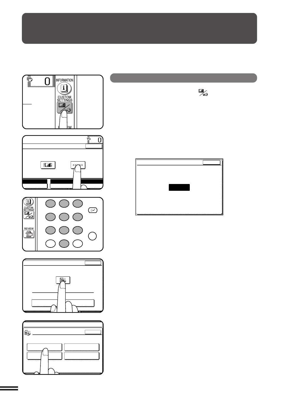 Key operator code number, 6~200 g /m, Registering the key operator code number | Sharp AR-507 User Manual | Page 142 / 176