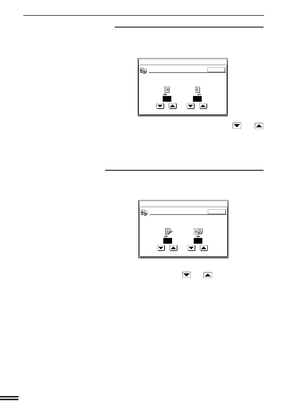 Initial margin shift setting, Erase width adjustment, Key operator programs | Sharp AR-507 User Manual | Page 158 / 176