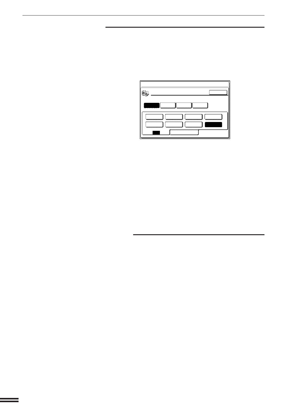 Key operator programs size setting for [extra, Heavy paper on the bypass tray | Sharp AR-507 User Manual | Page 162 / 176