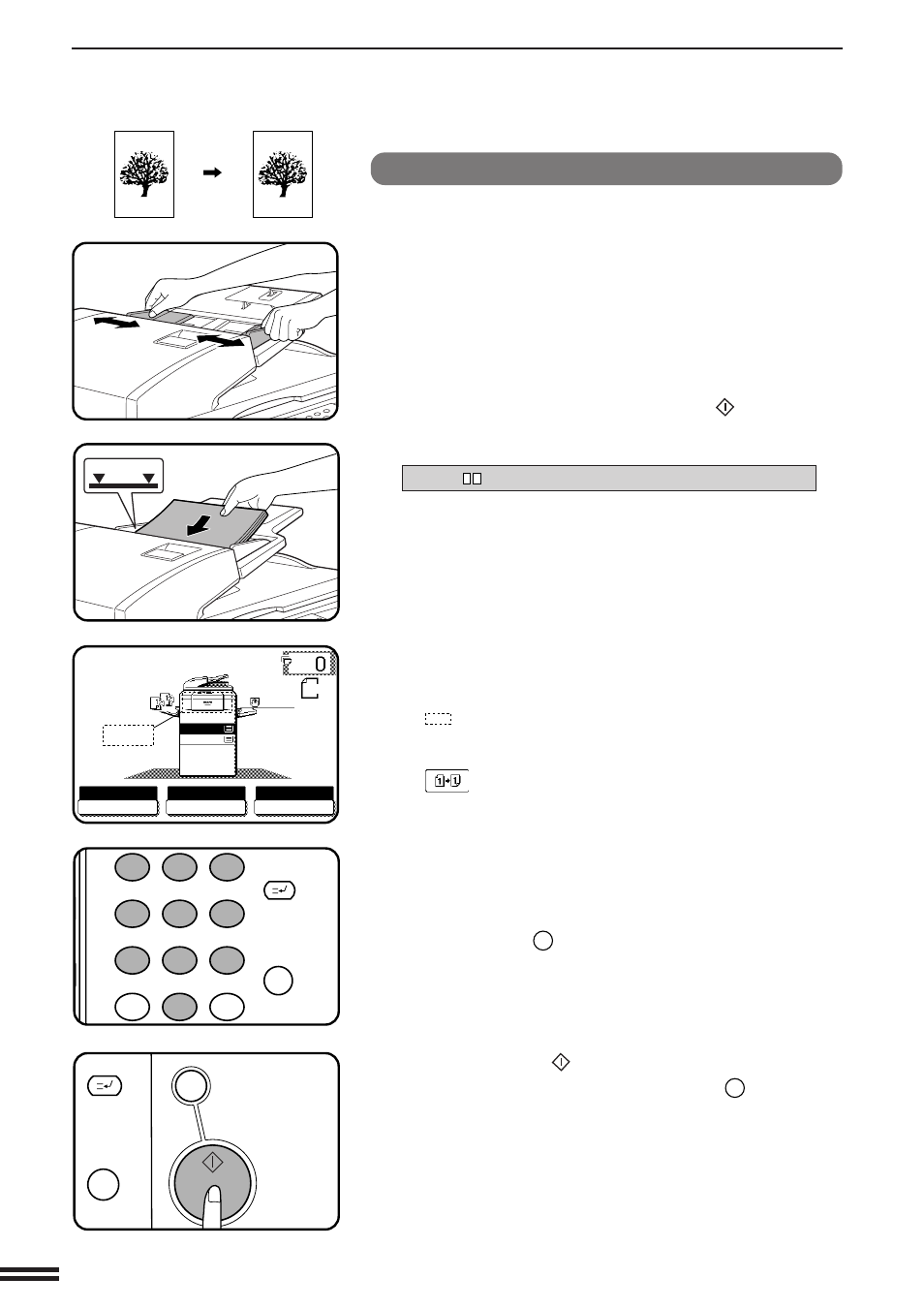 Sided copies of 1-sided originals, Using the rspf | Sharp AR-507 User Manual | Page 18 / 176