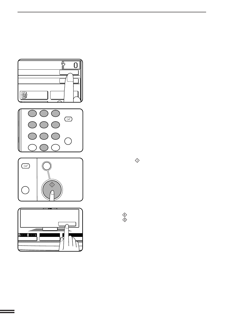 Image editing functions, Repeat copy centring ok ok | Sharp AR-507 User Manual | Page 62 / 176