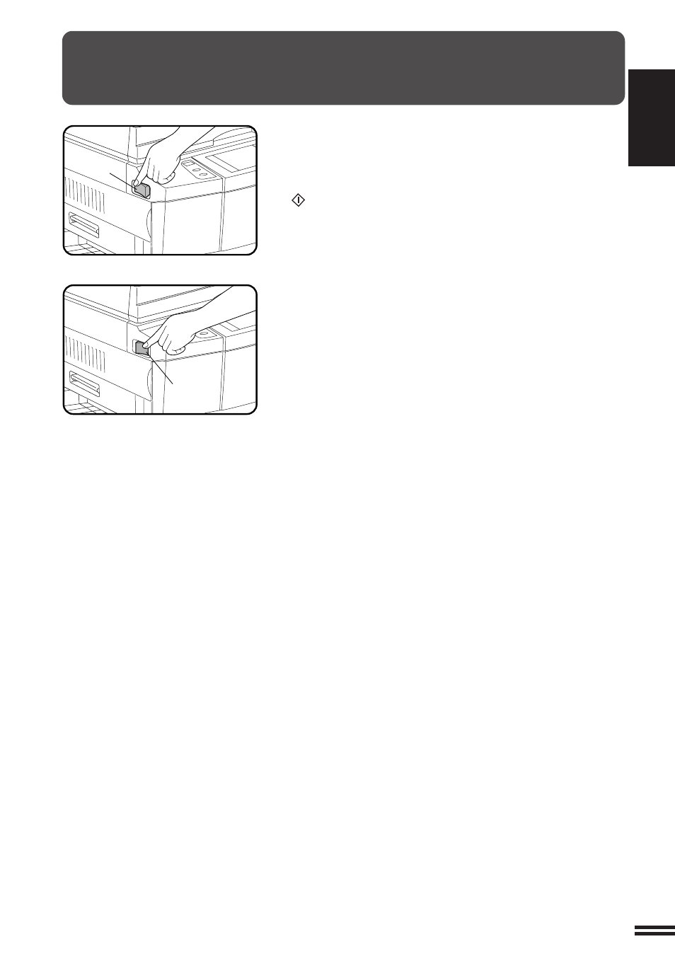 Power on and off | Sharp AR-507 User Manual | Page 9 / 176