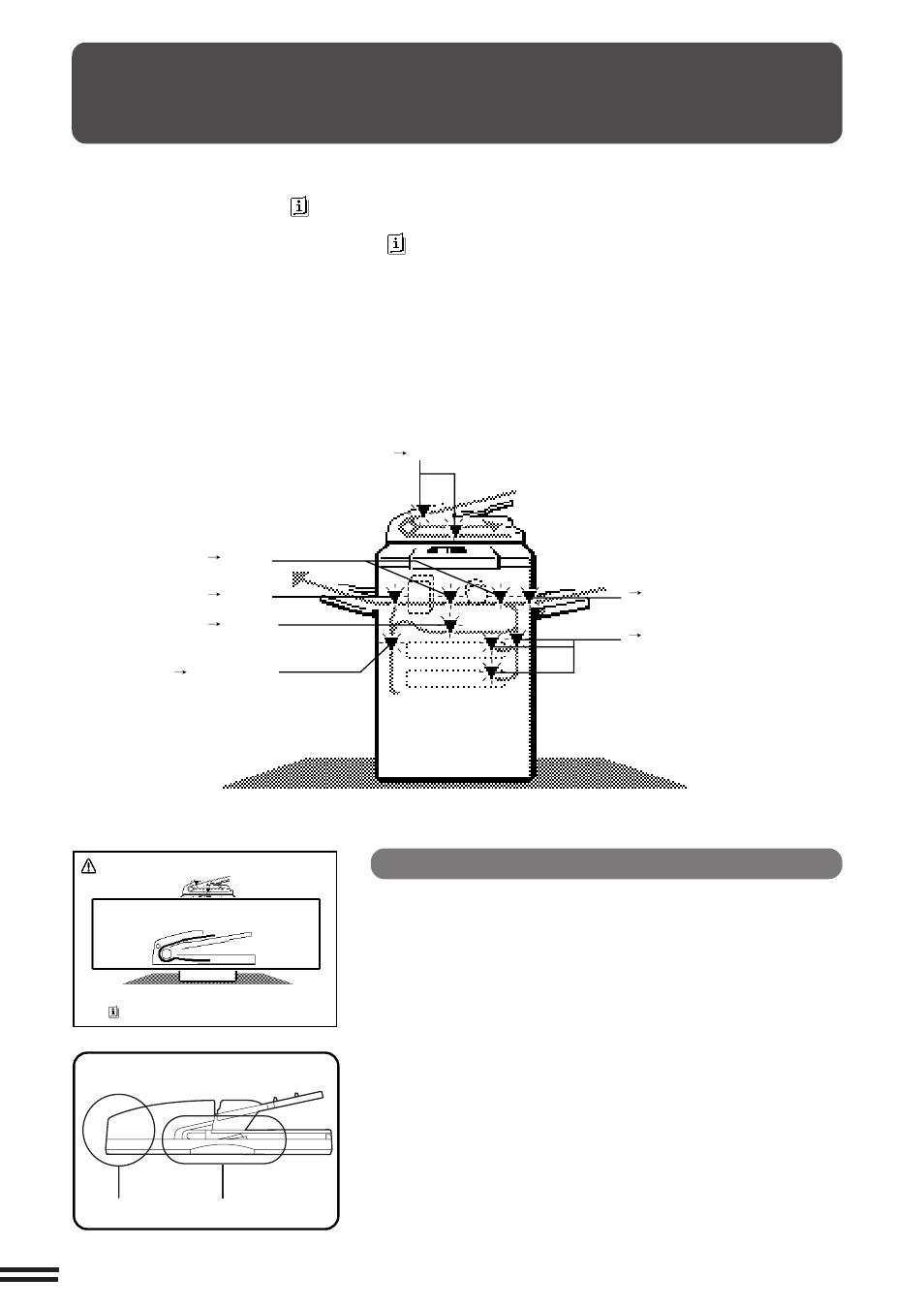 Misfeed removal, Misfeed in the rspf | Sharp AR-507 User Manual | Page 90 / 176