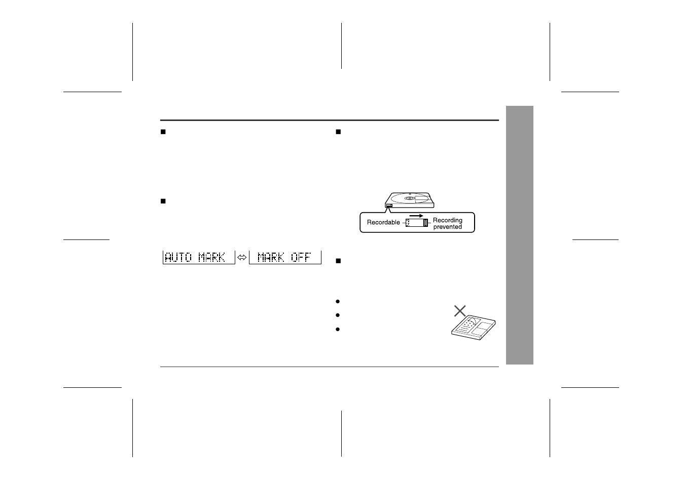 Us efu l fe at ur es | Sharp MD-MT80H User Manual | Page 21 / 48