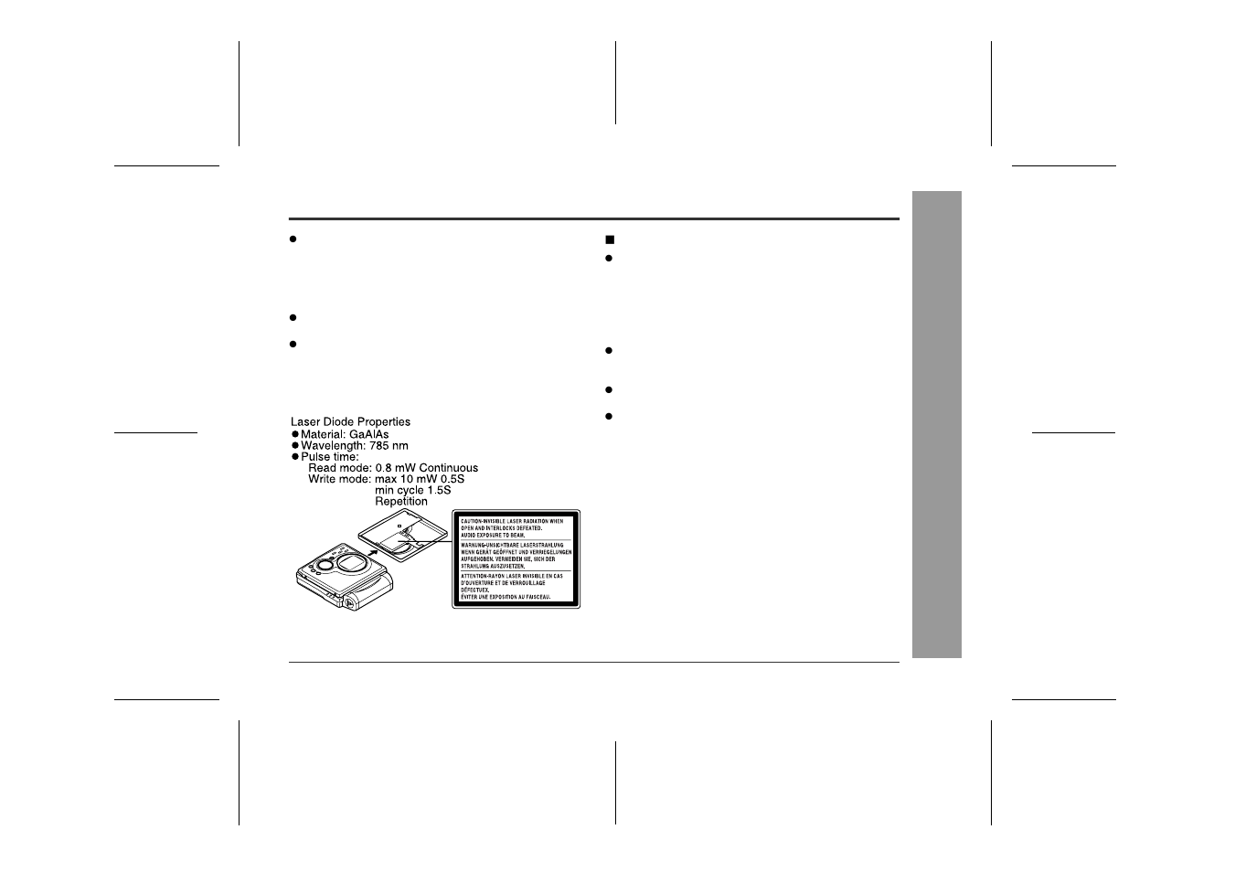 Sharp MD-MT80H User Manual | Page 5 / 48