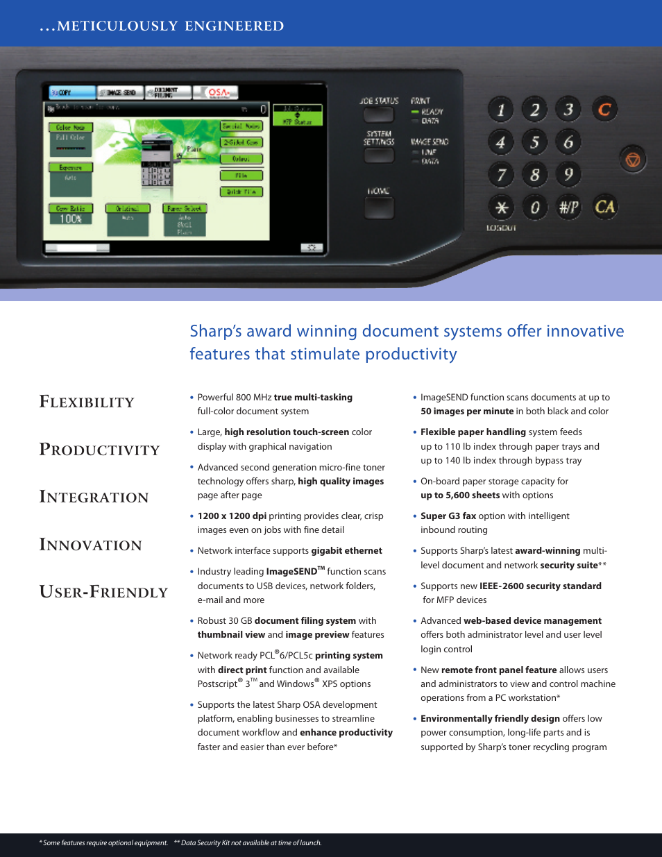 Sharp MX-2600N User Manual | Page 3 / 8