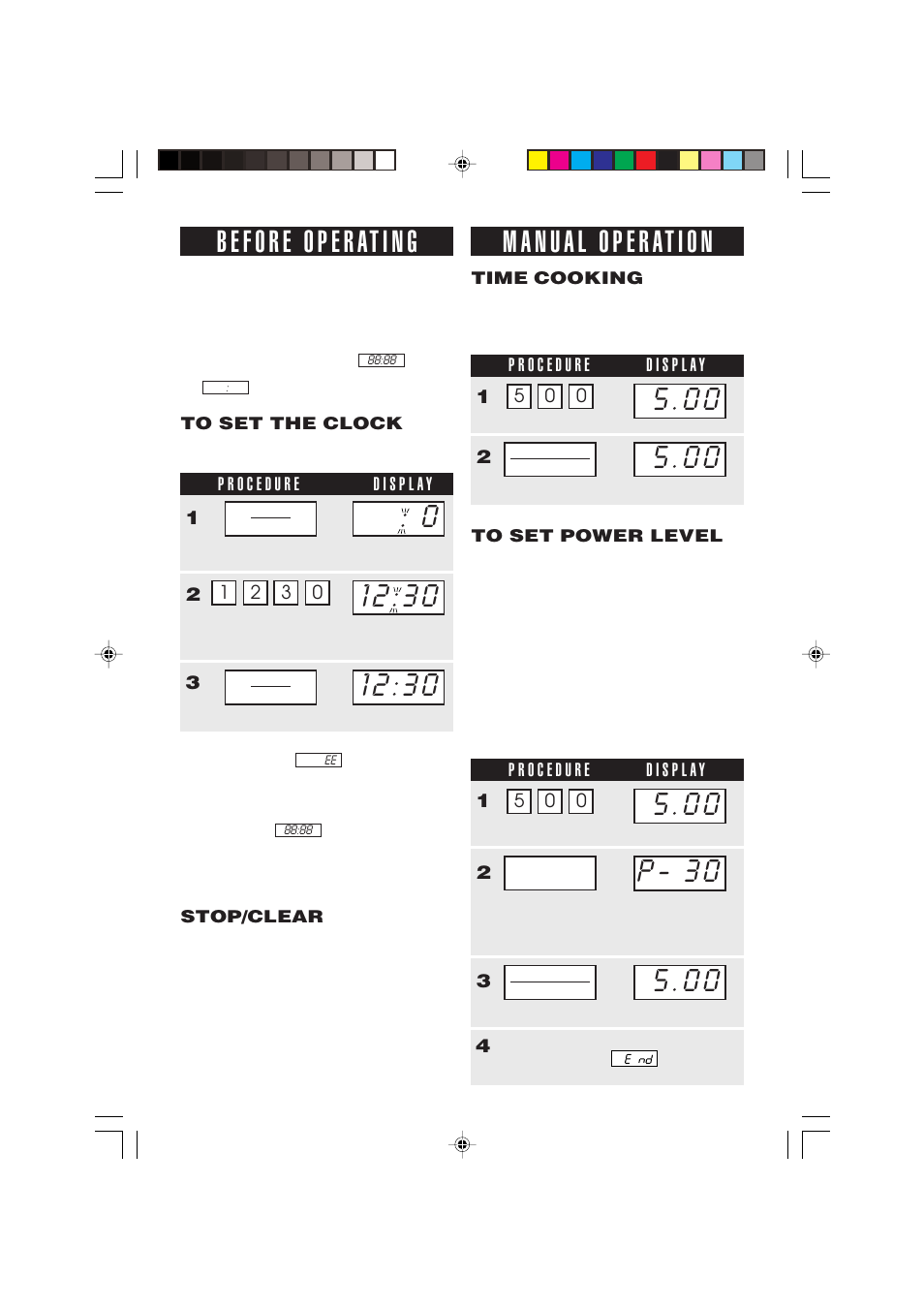 Sharp R-190HK/HW User Manual | Page 11 / 20
