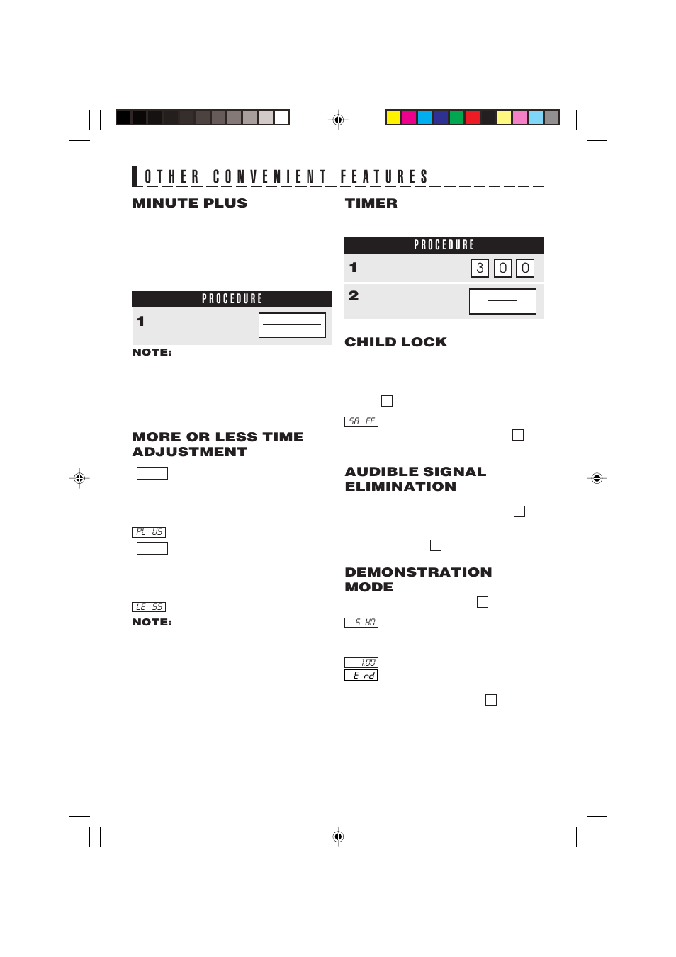 Sharp R-190HK/HW User Manual | Page 15 / 20