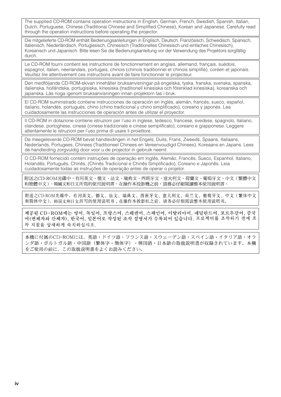 Sharp XG-PH50X User Manual | Page 4 / 108