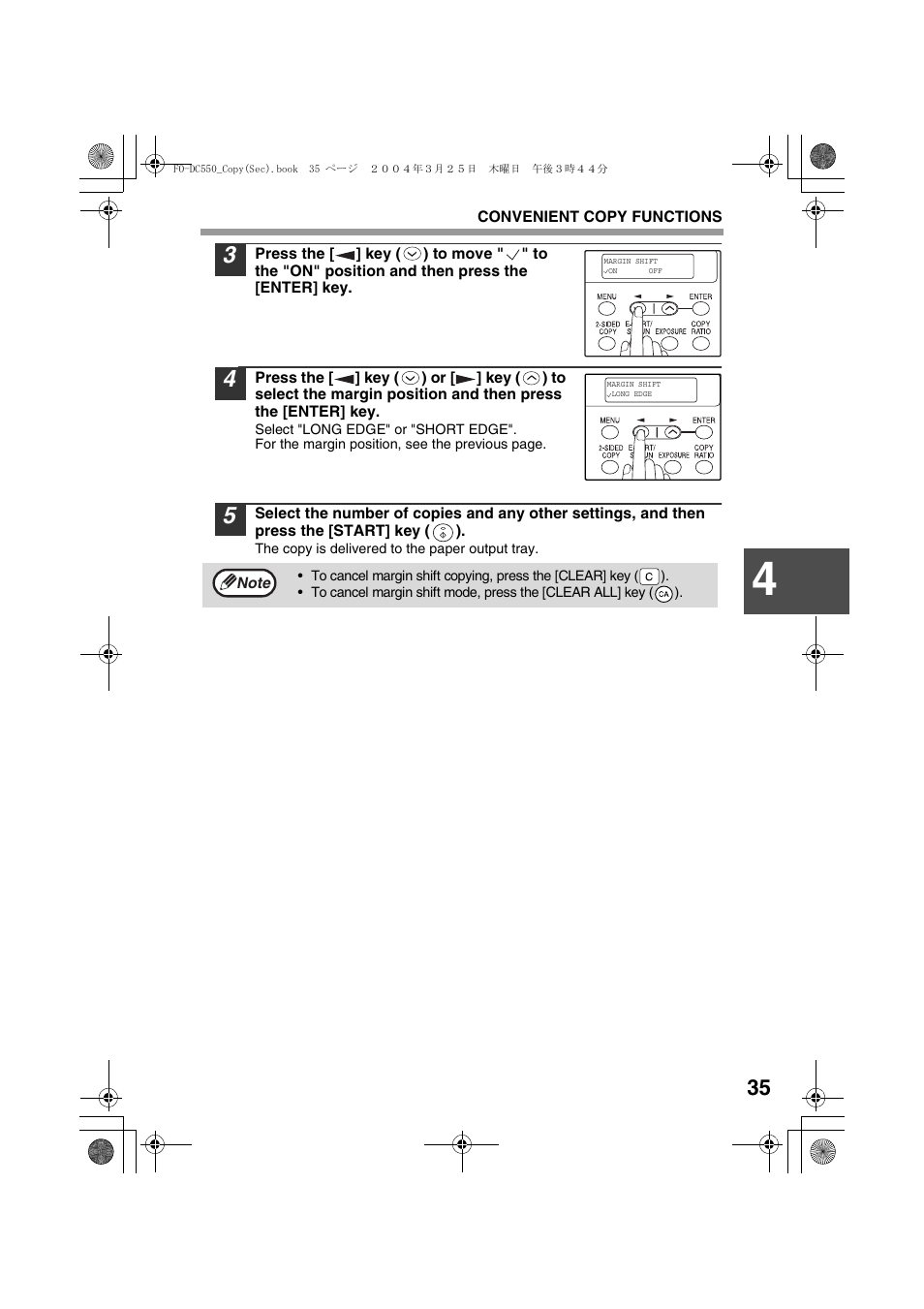 Sharp FODC550 User Manual | Page 37 / 116