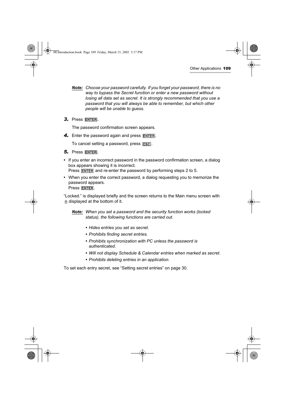 Sharp OZ-800 User Manual | Page 111 / 132