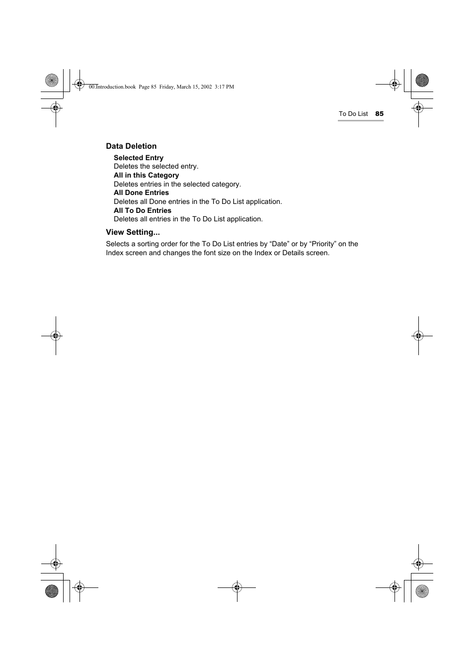 Sharp OZ-800 User Manual | Page 87 / 132