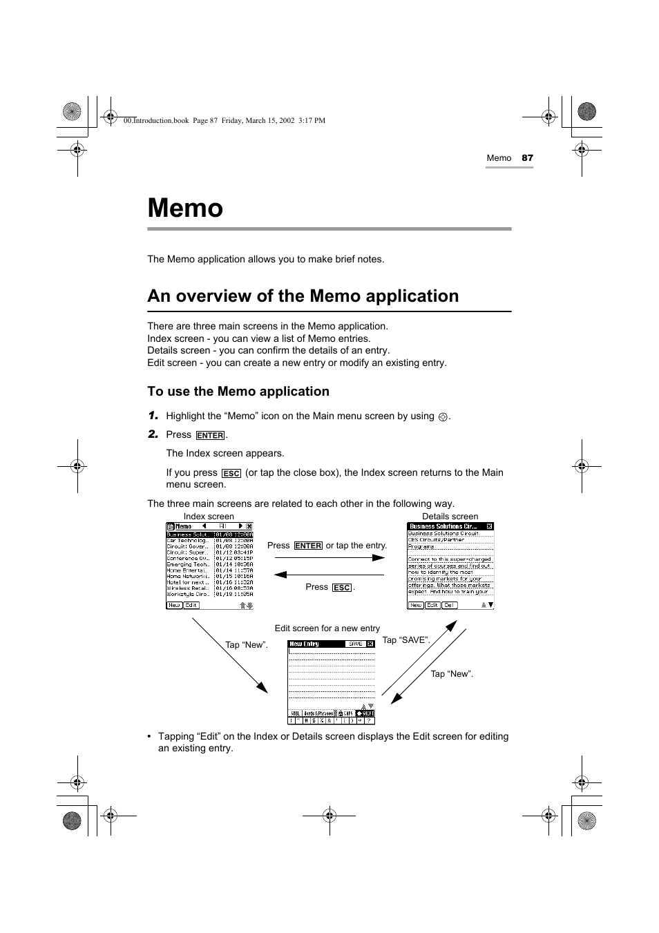 Sharp OZ-800 User Manual | Page 89 / 132