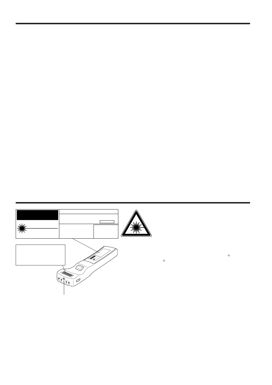 Cautions concerning the laser pointer, Caution | Sharp PGD210U User Manual | Page 4 / 40