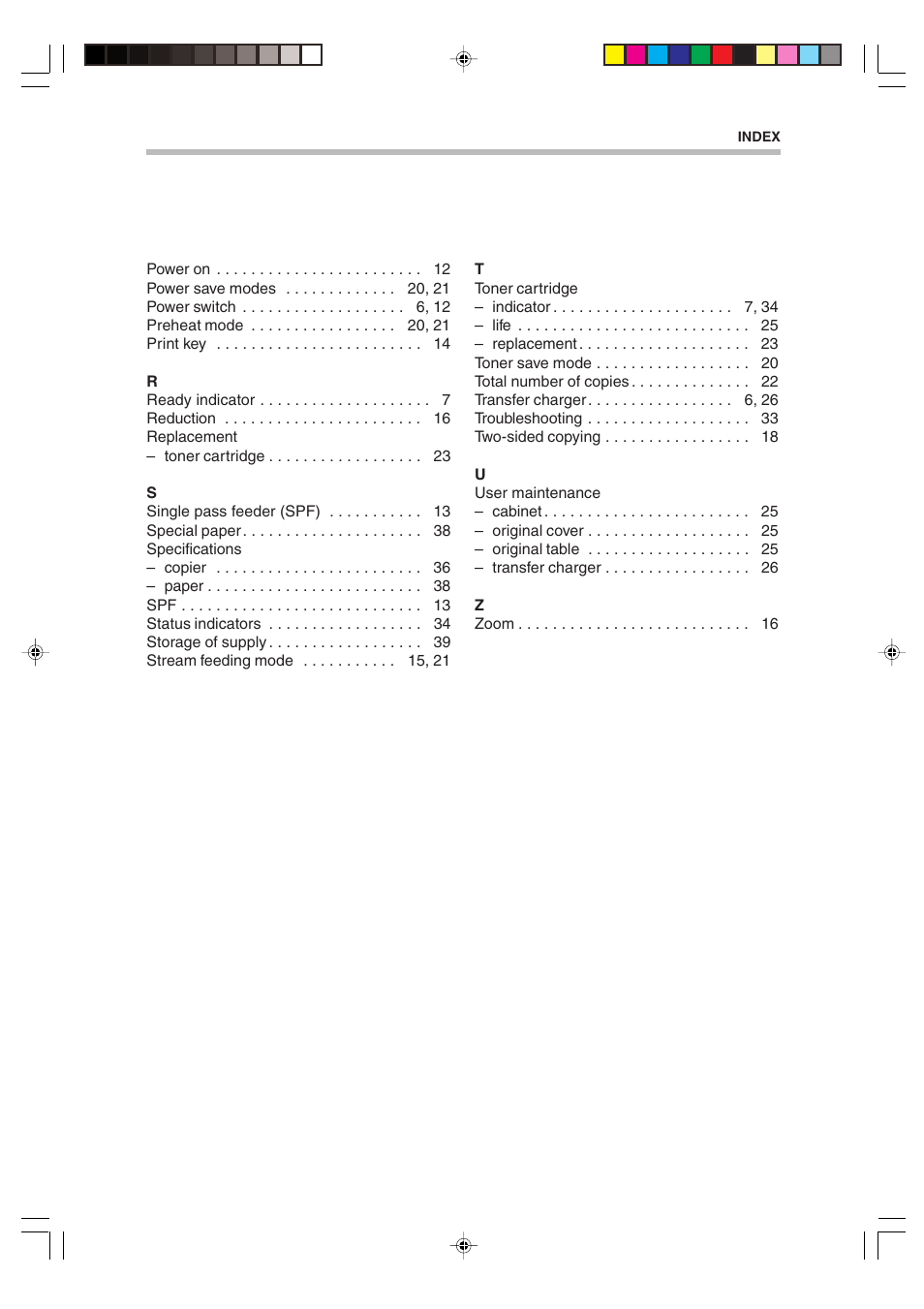 Sharp AR-F152 User Manual | Page 43 / 52