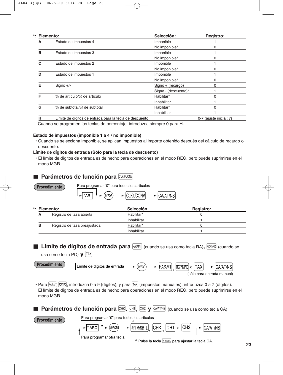 A@ q | Sharp XE-A404 User Manual | Page 107 / 132