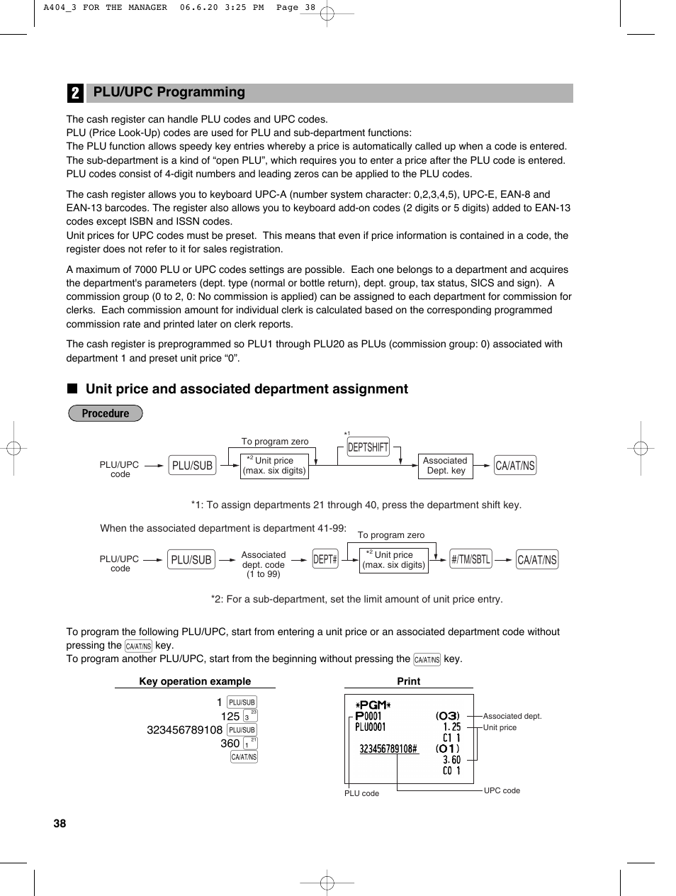 Pd s | Sharp XE-A404 User Manual | Page 40 / 132